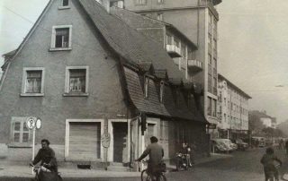 Kaiserstrasse im Hintergrund Kino Rex edinger-maerkte